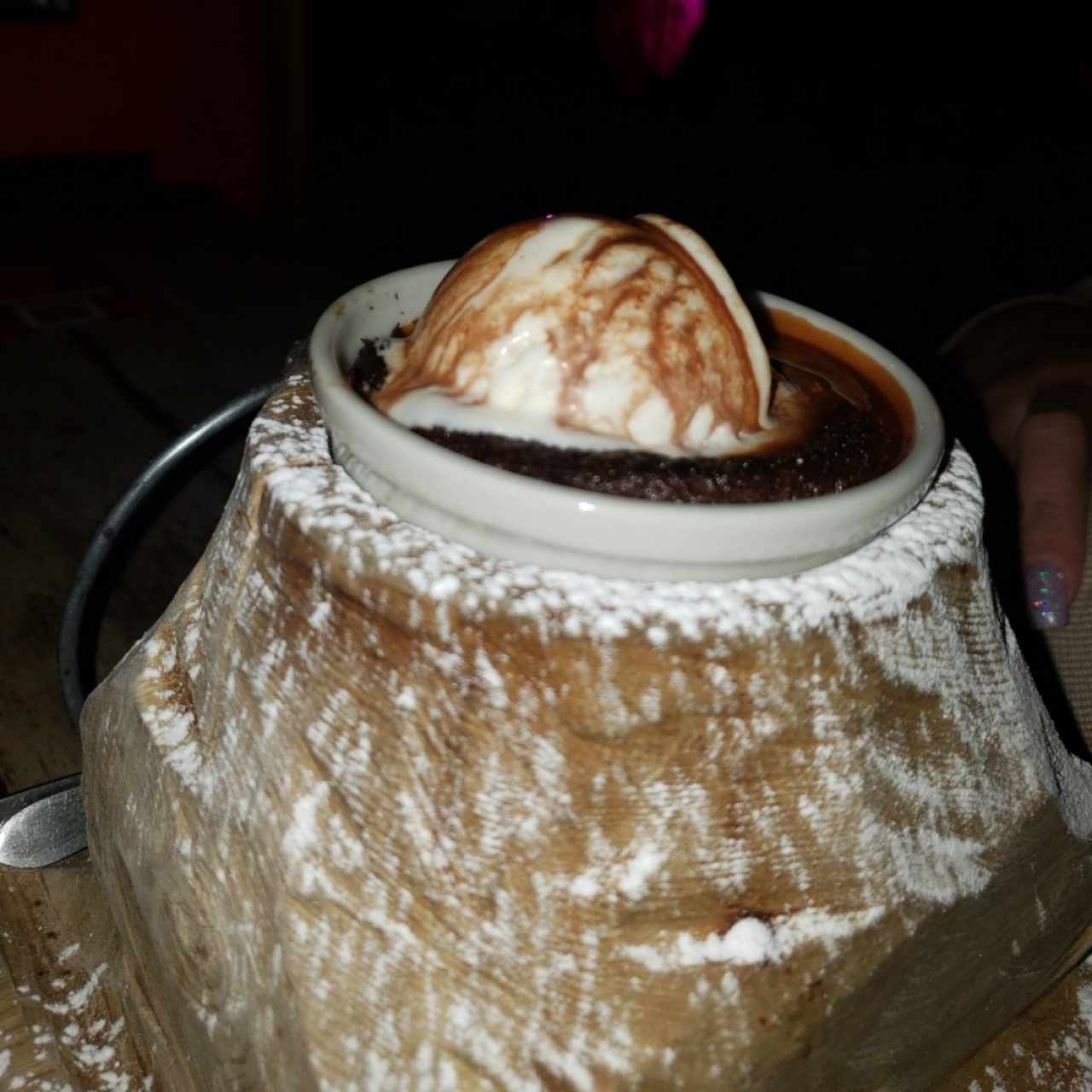 volcan de chocolate 