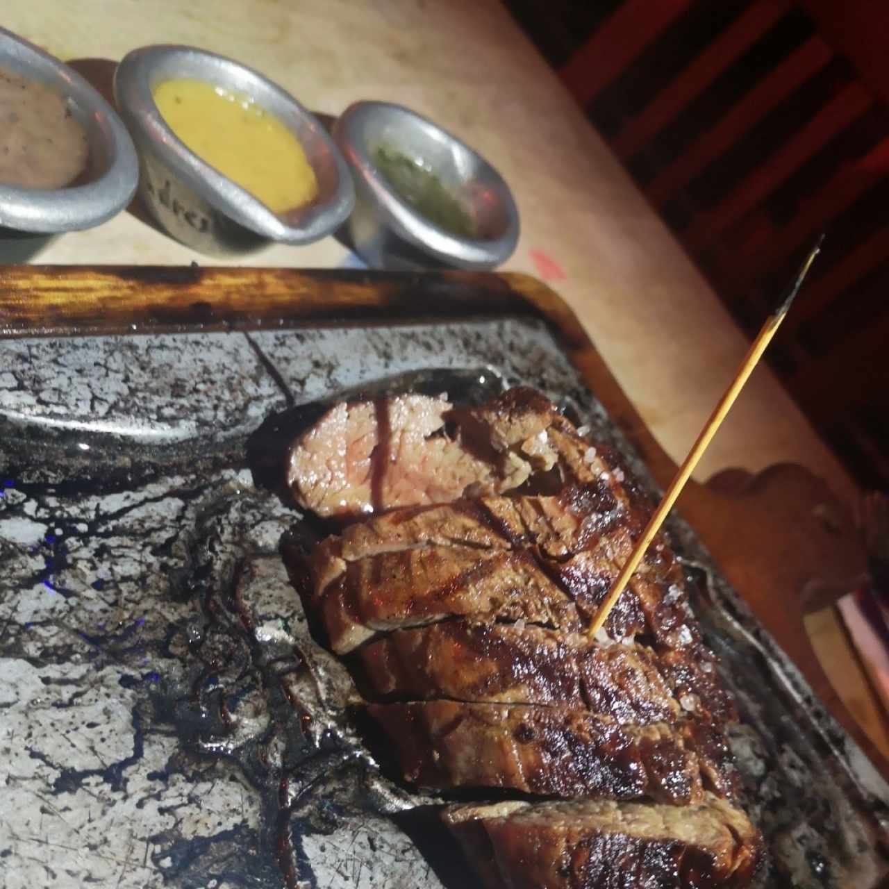 lomo en 3 salsas