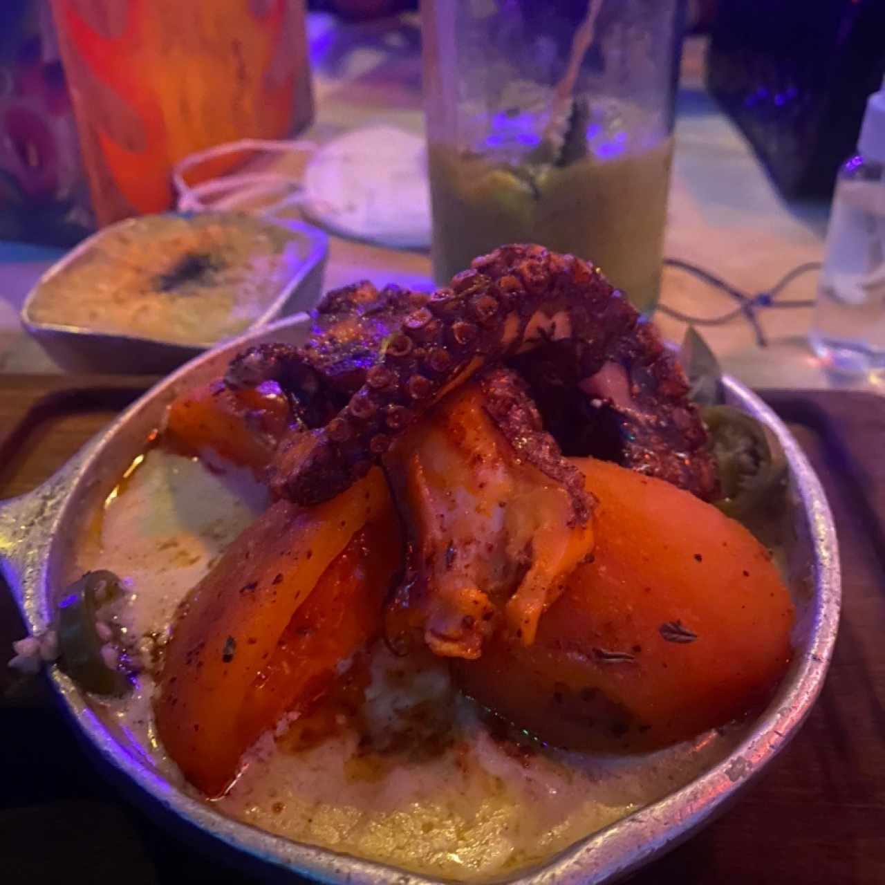 Pulpo con papas
