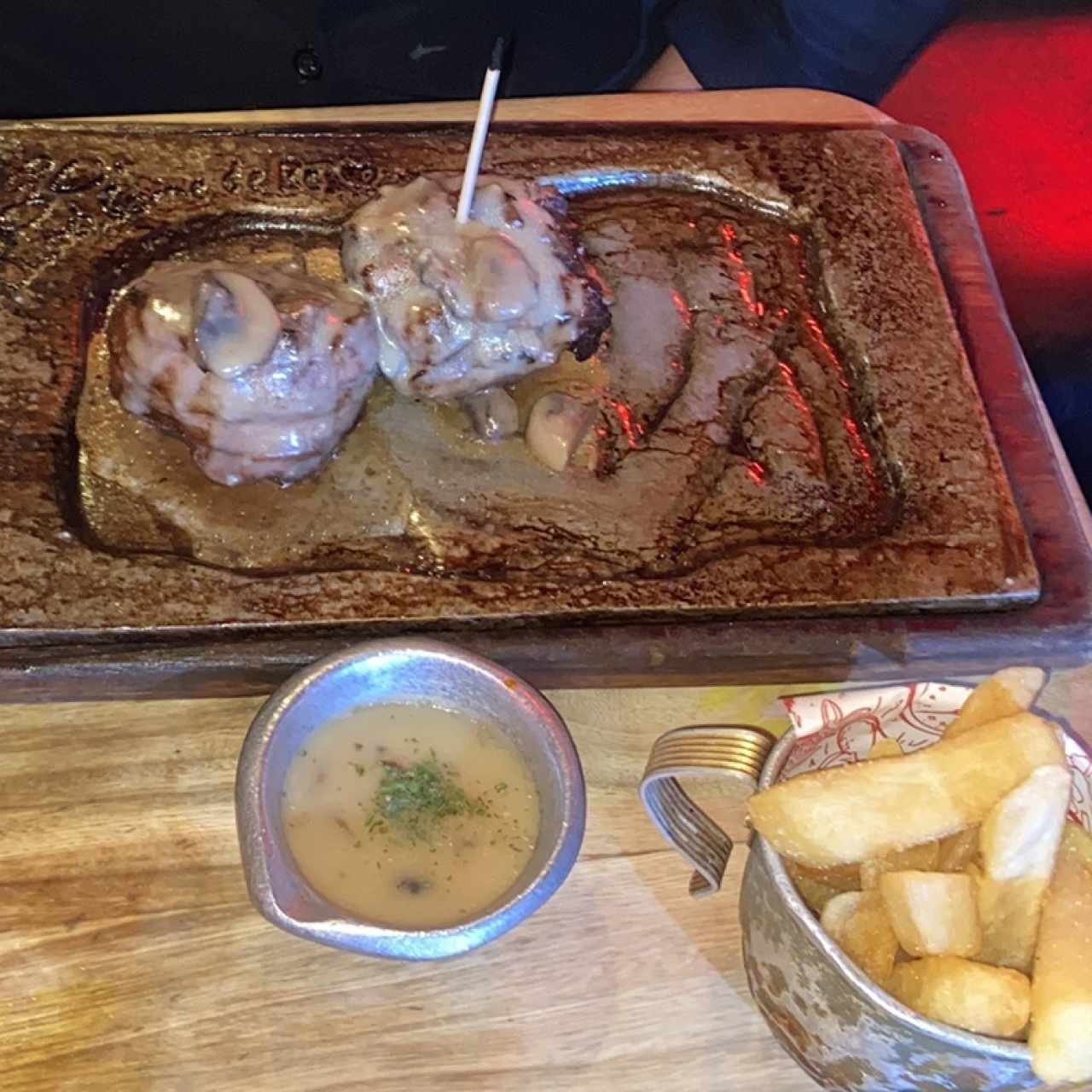 Filete Mignon + Papas