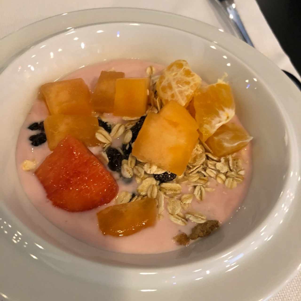 yogurt con frutas