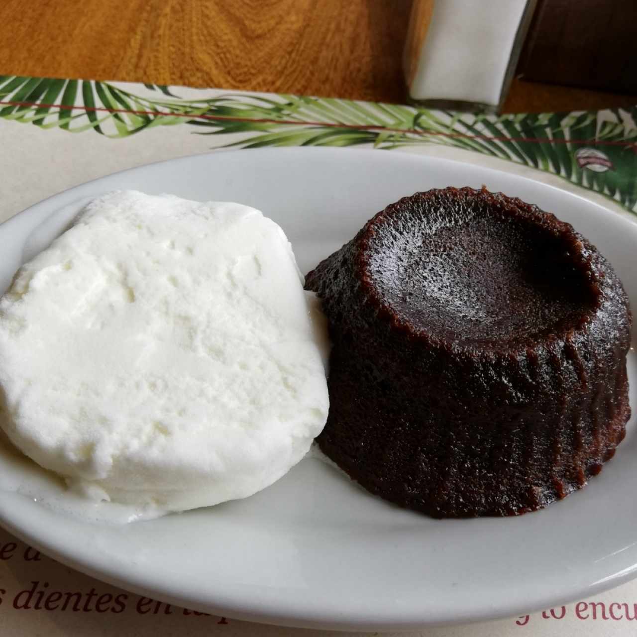 volcan de chocolate