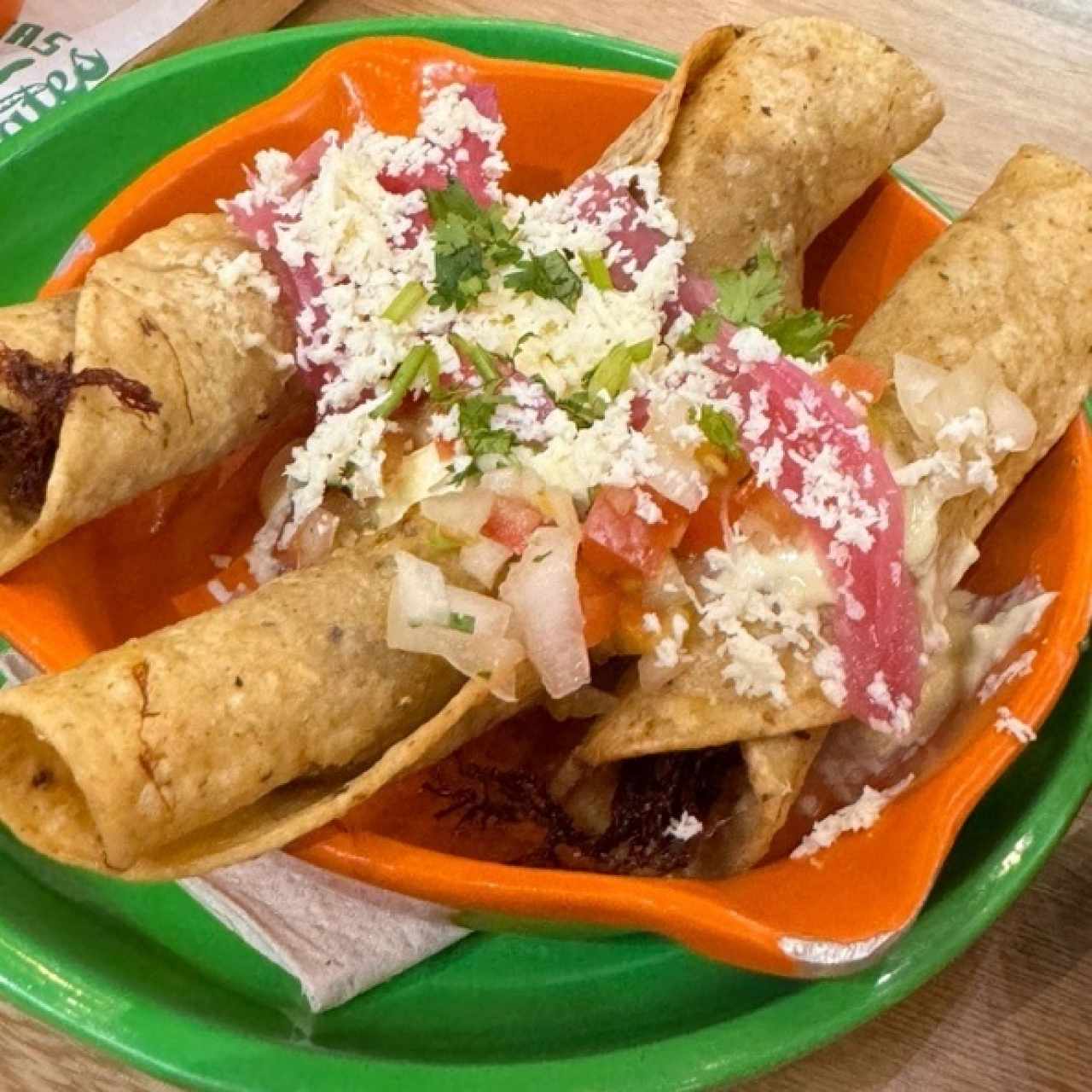 Flautas de res