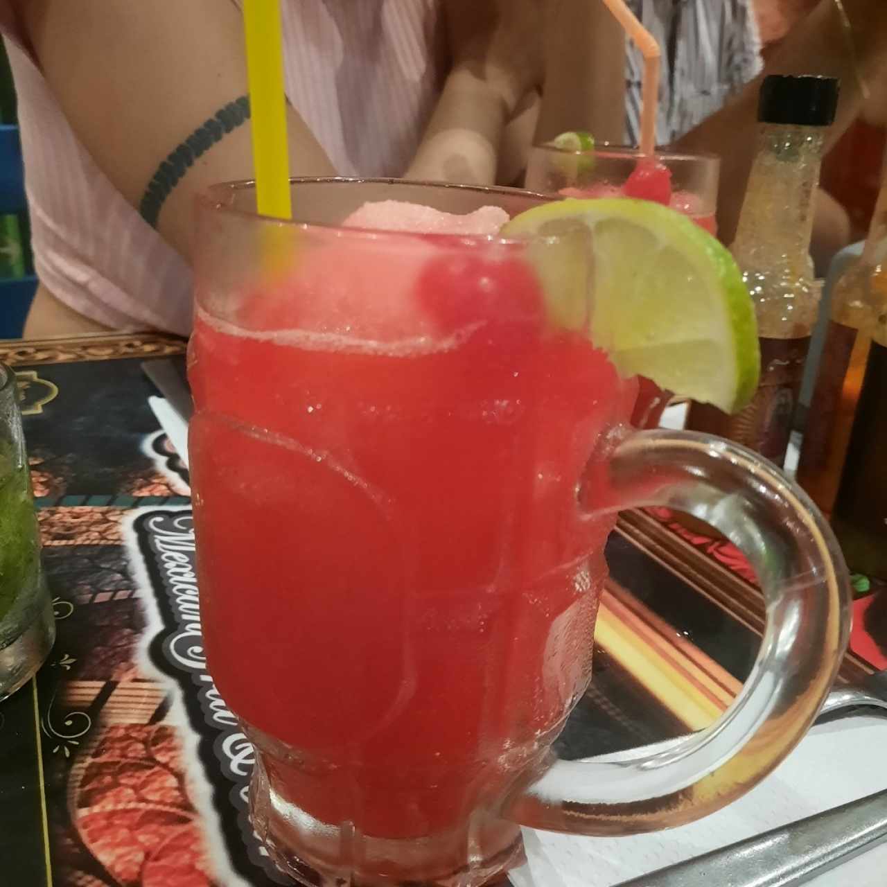 limonada de fresa