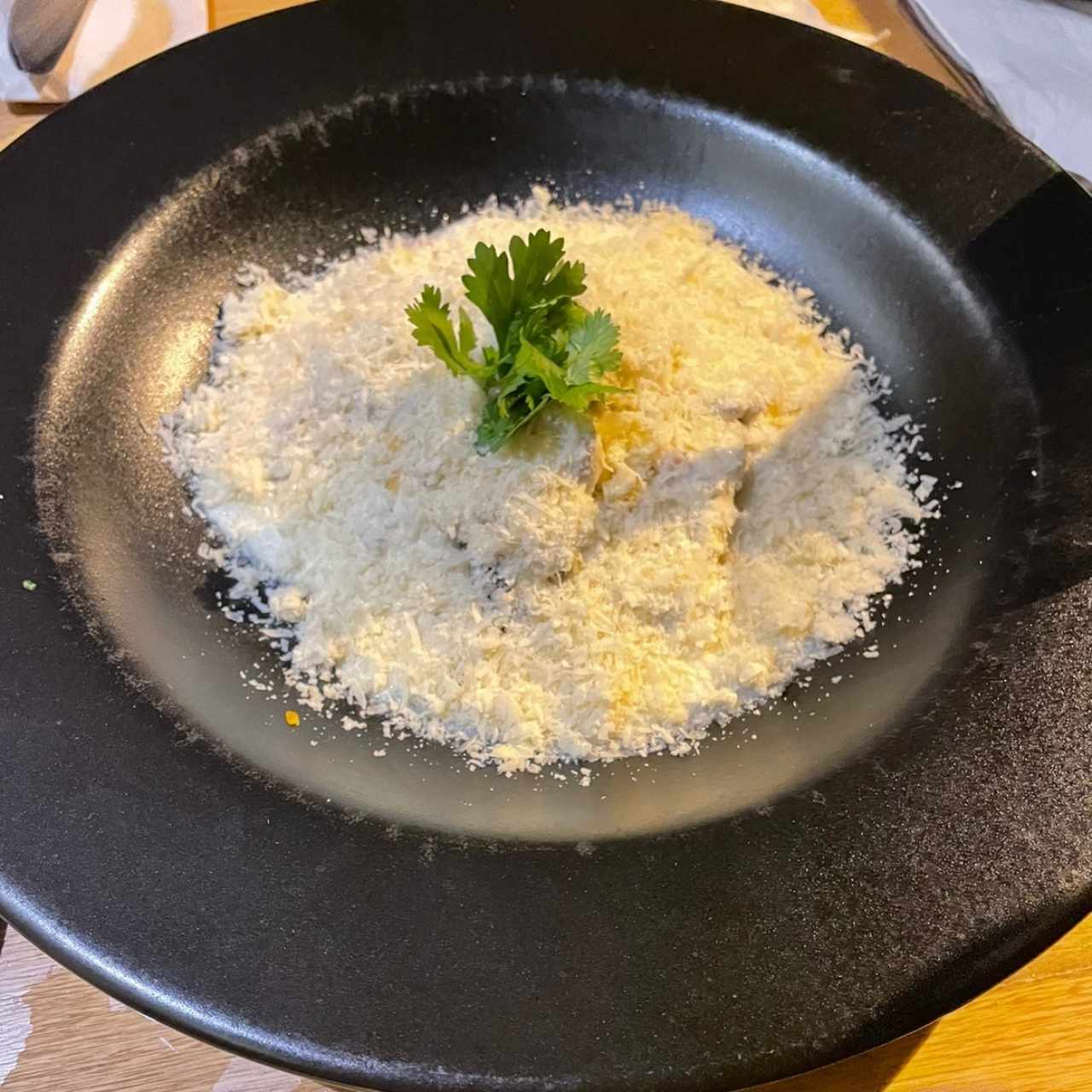 pulpo a la parmesana
