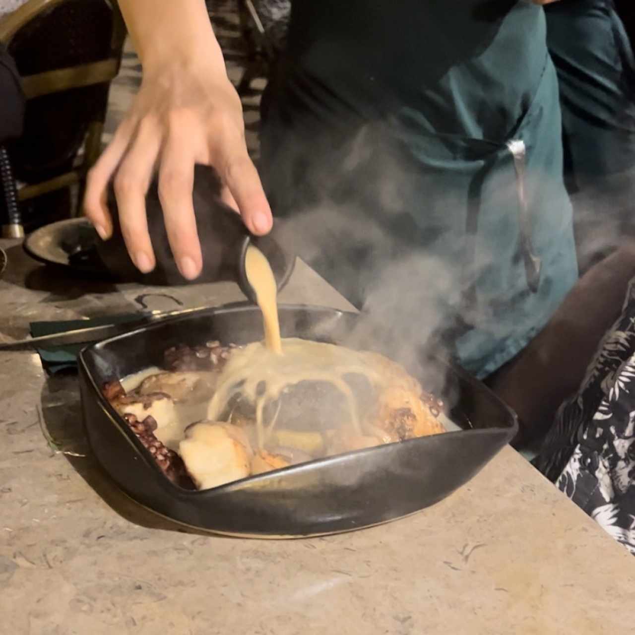 Mariscos a la Piedra