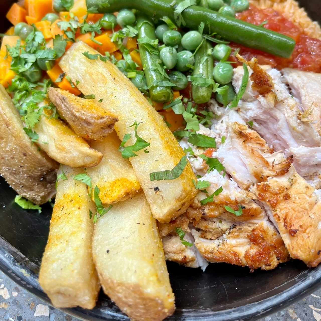 Tazón de pollo