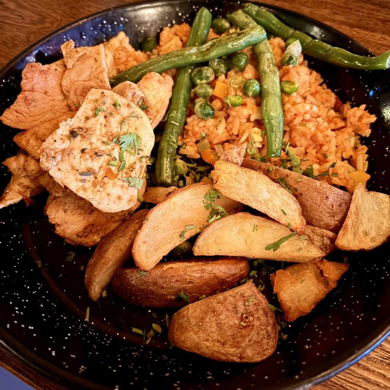 Pollo al carbón 
