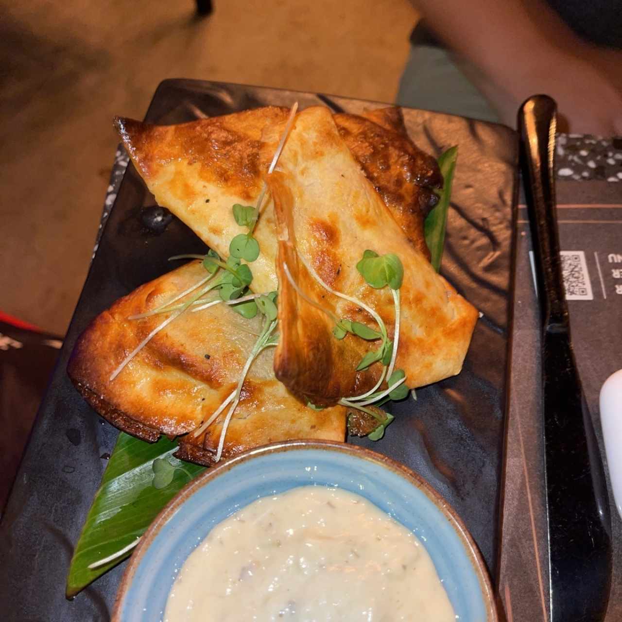 Empanadas de salmon