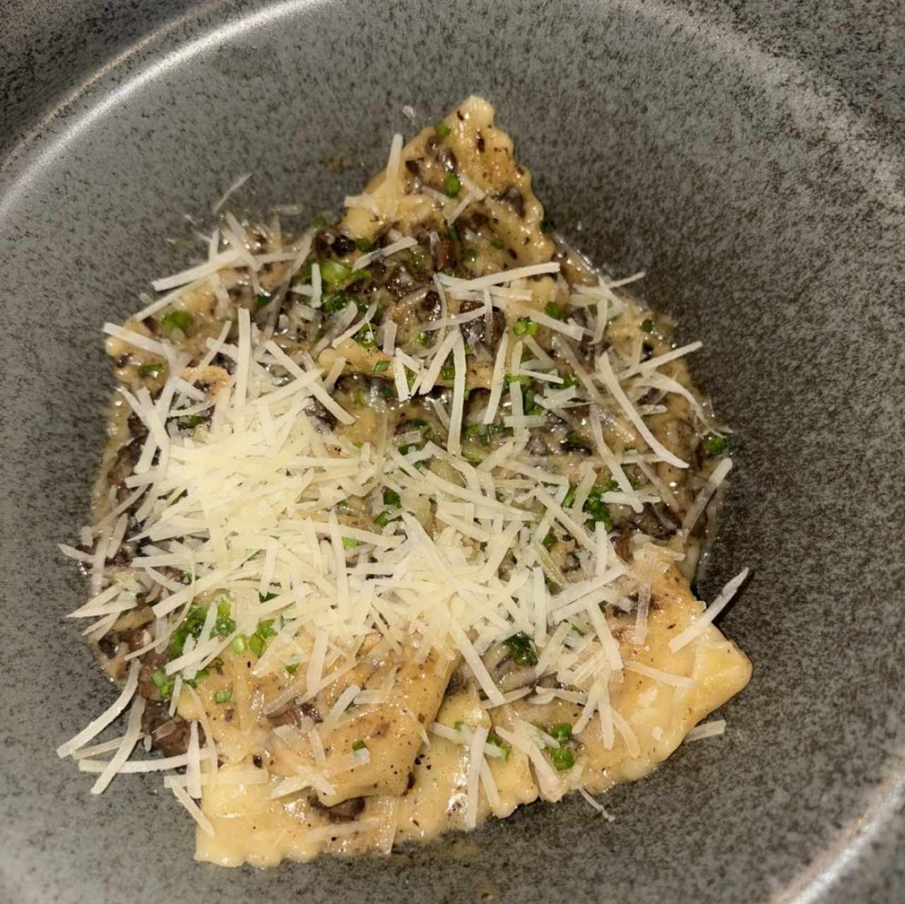 Raviolis de pollo
