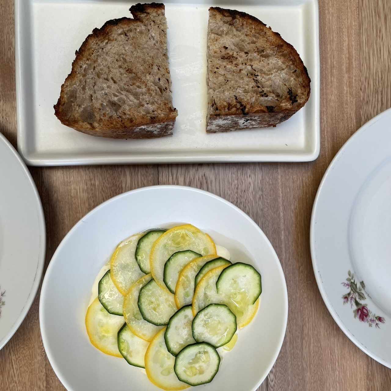 Stracciatella en masa madre