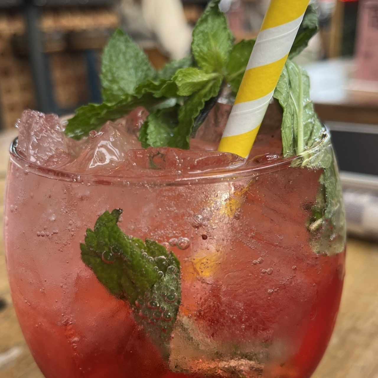 Soda frutos rojos