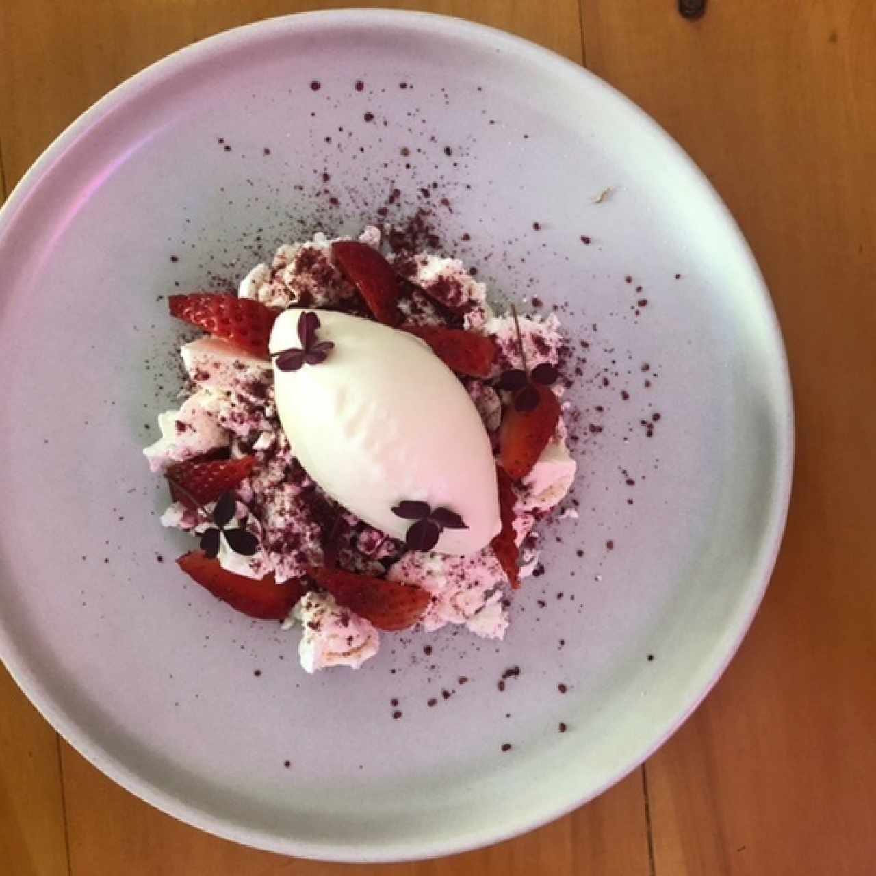 Postre de guanábana 