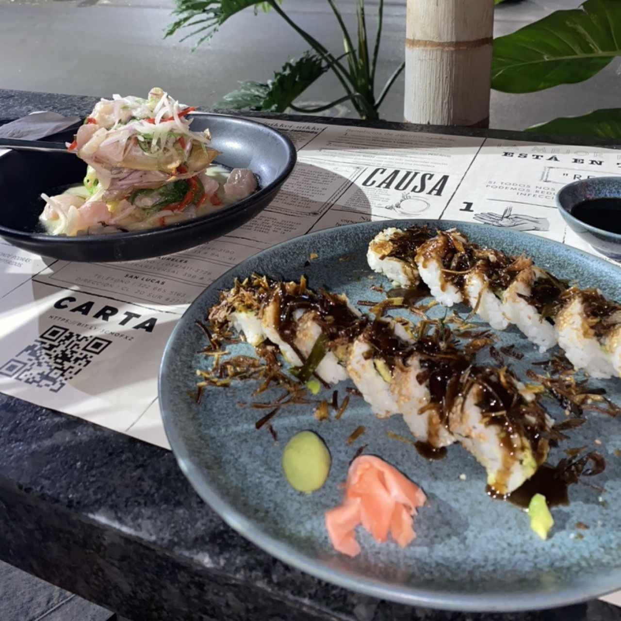 Ceviche machupichu y Sushi Victoria