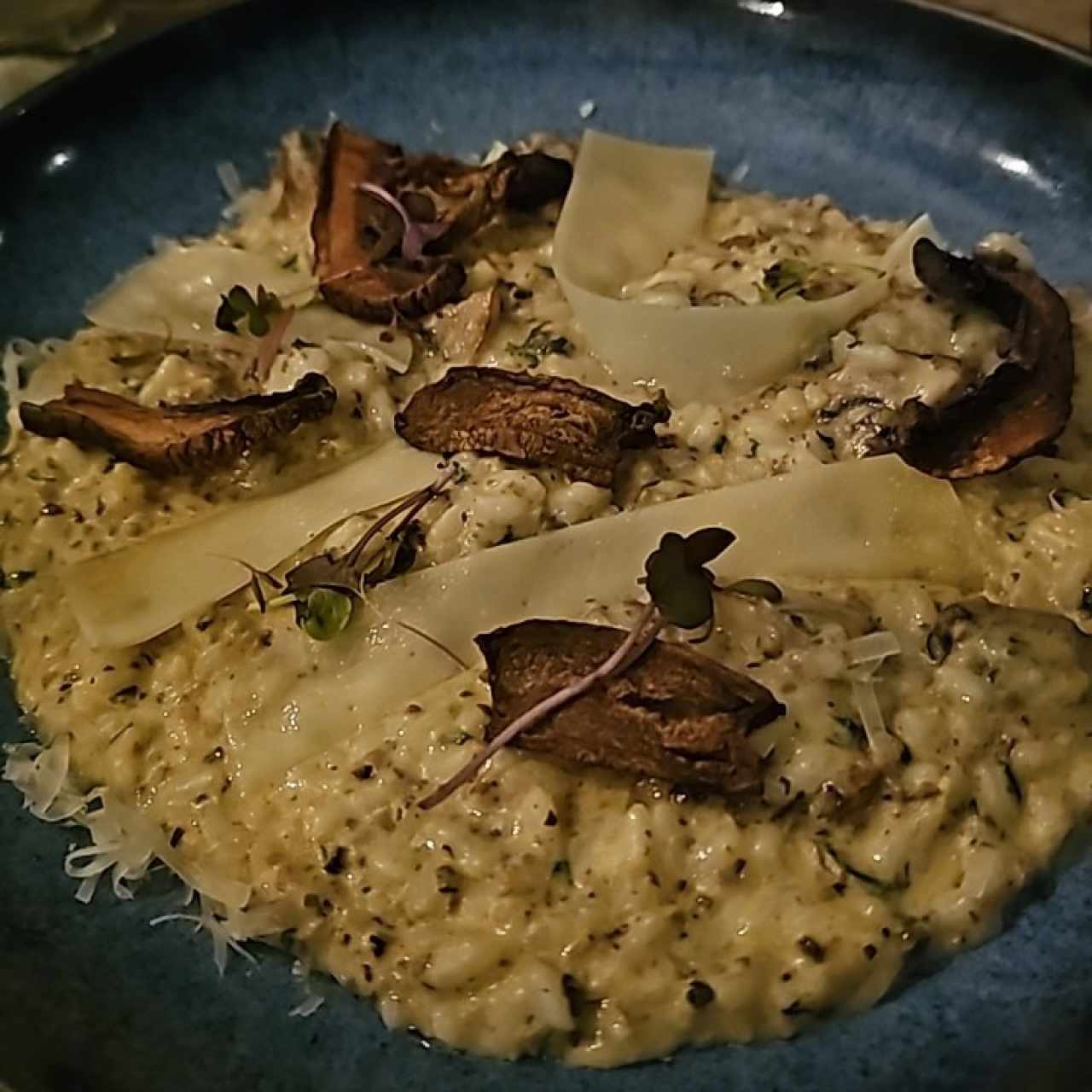 risotto de hongos 