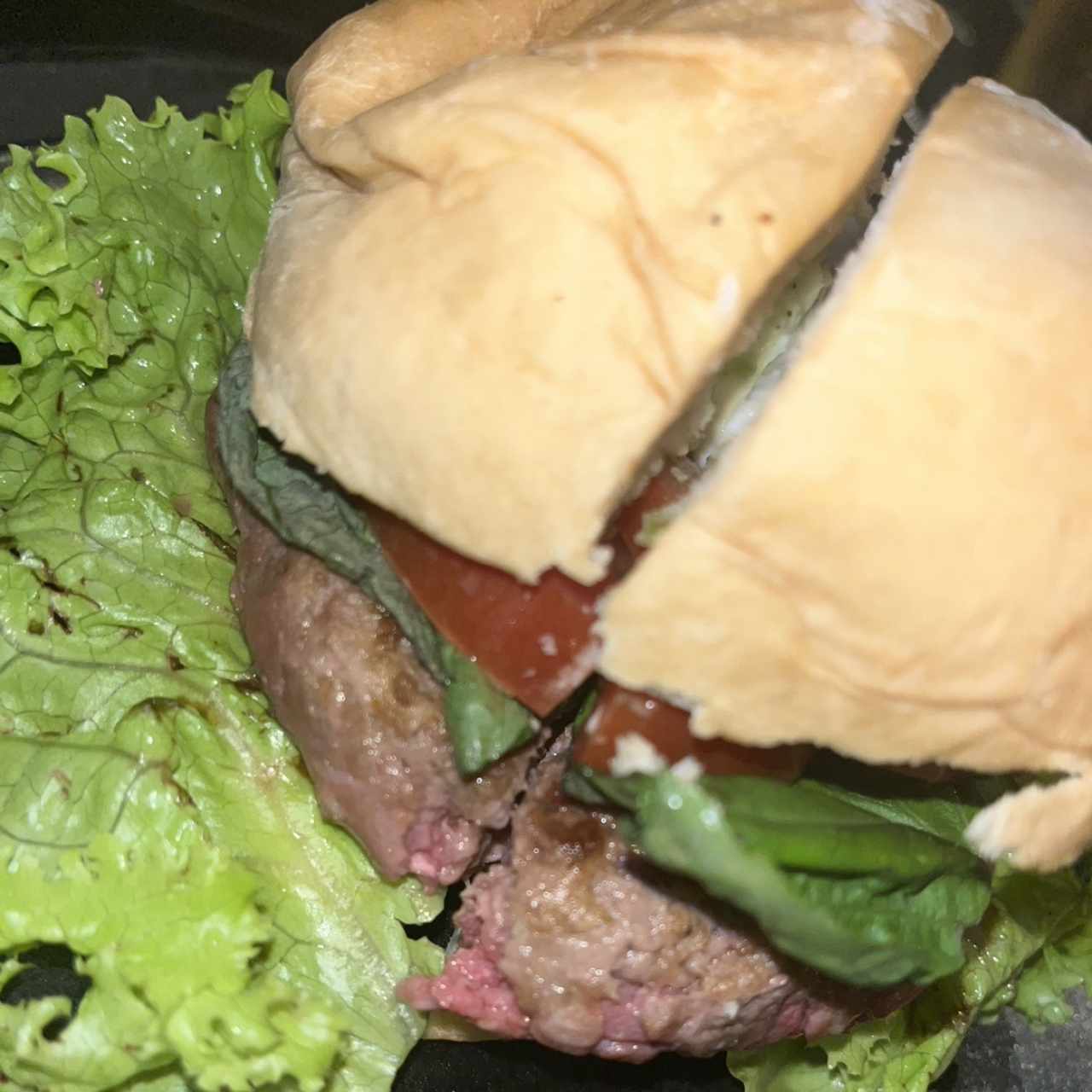 Hamburguesa caprese