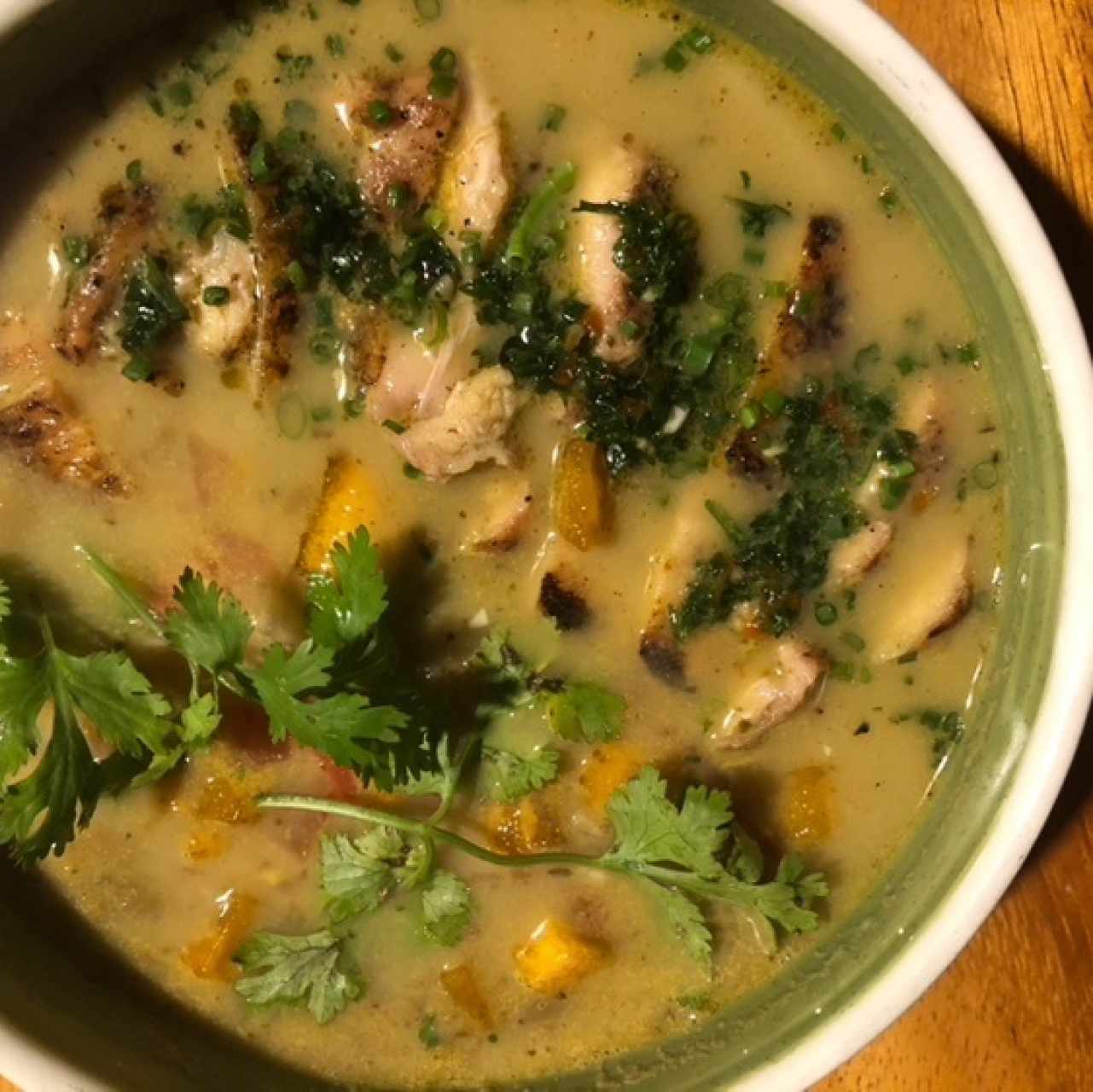 Lentejas con pollo