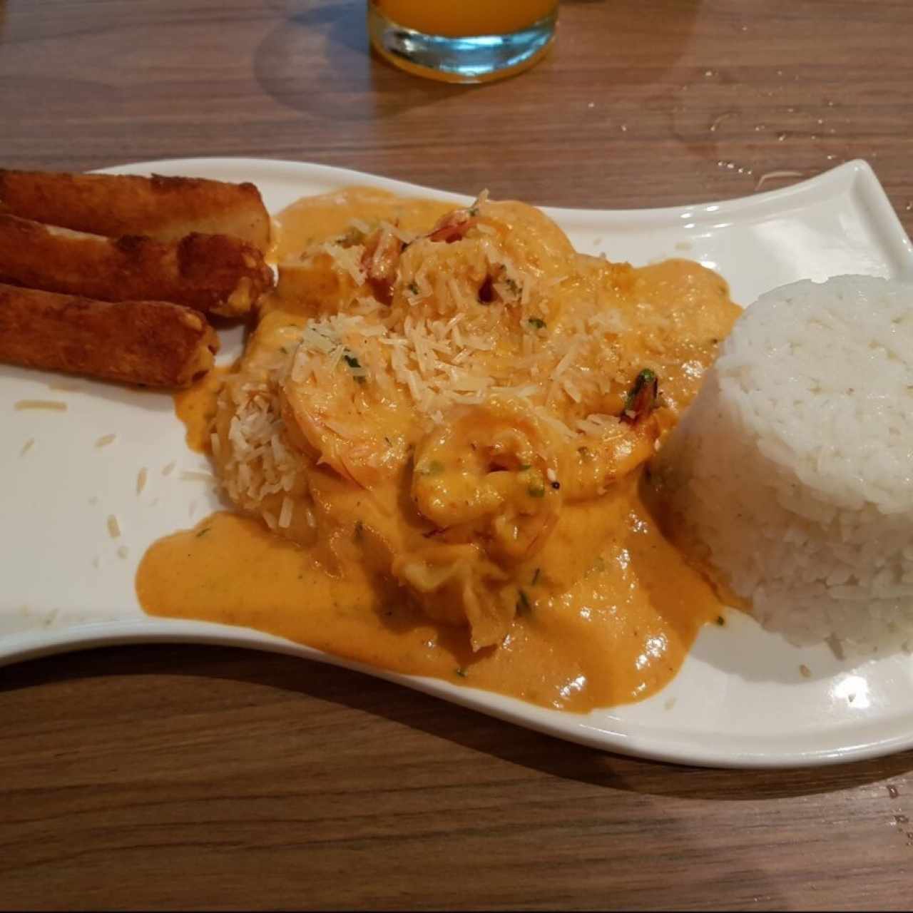 Langostinos a la diabla