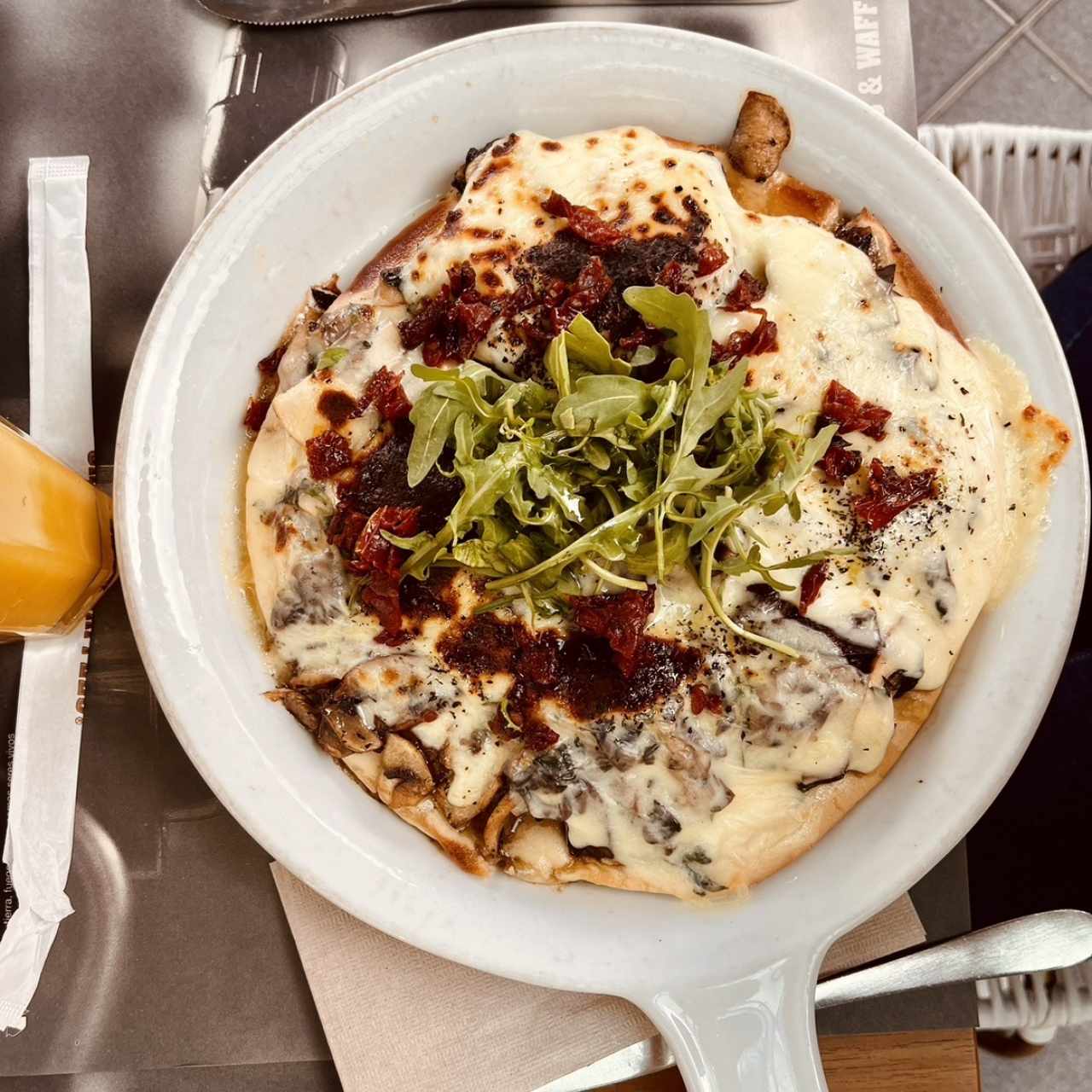 Pita Champiñon Pocket
