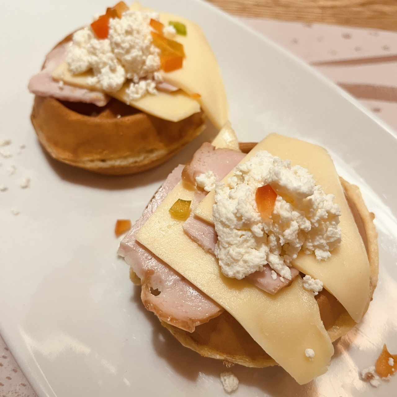 Mini waffle Dali