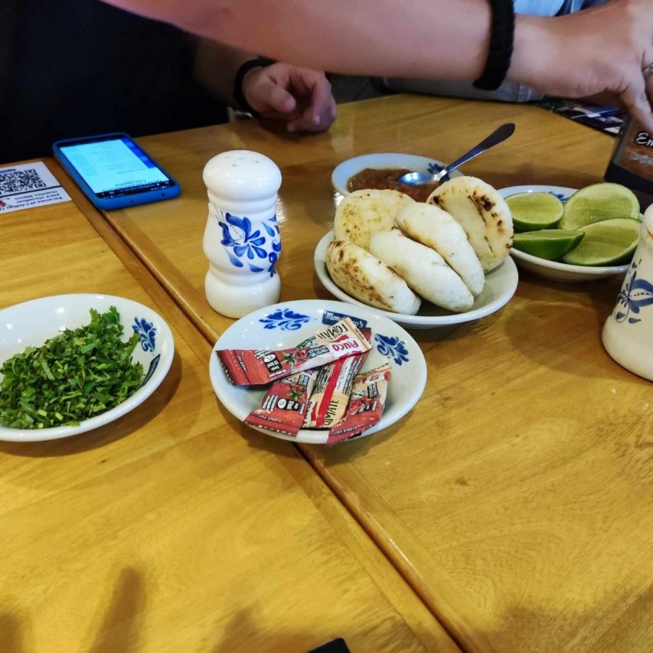 Arepas entradas