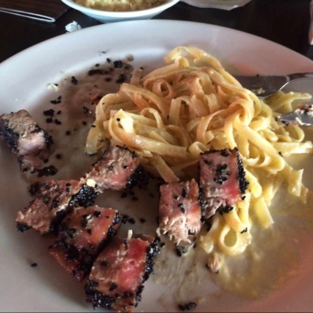 pastas con salmon 