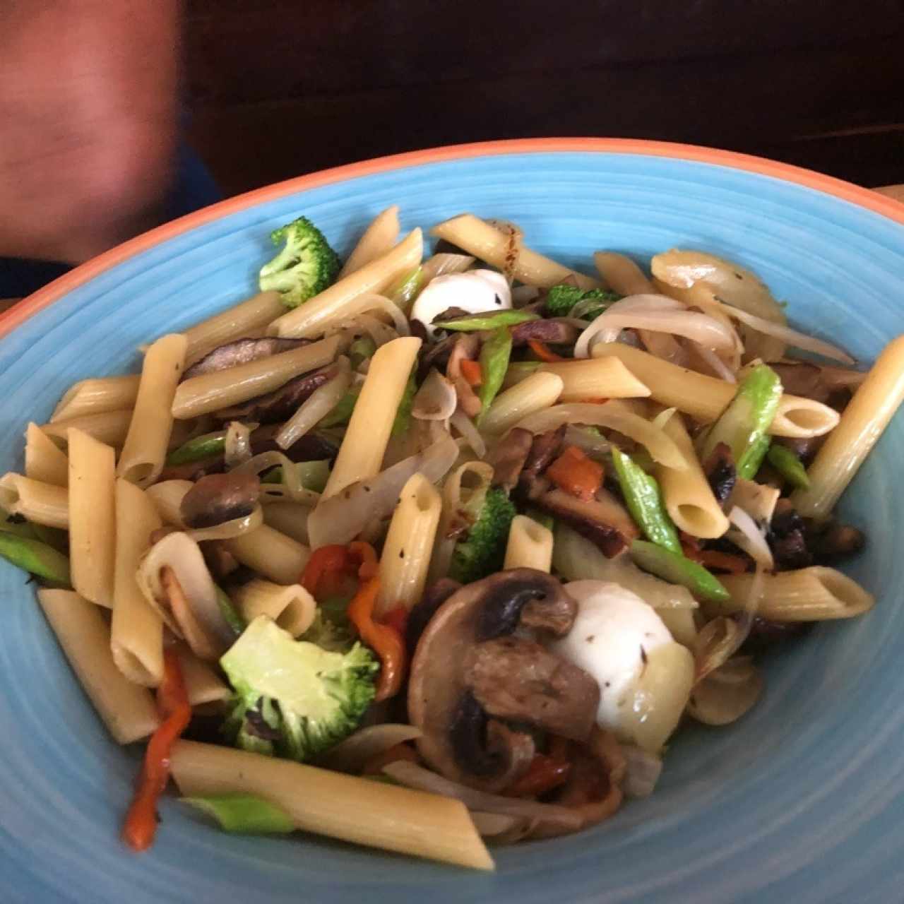 pene pasta vegetariana