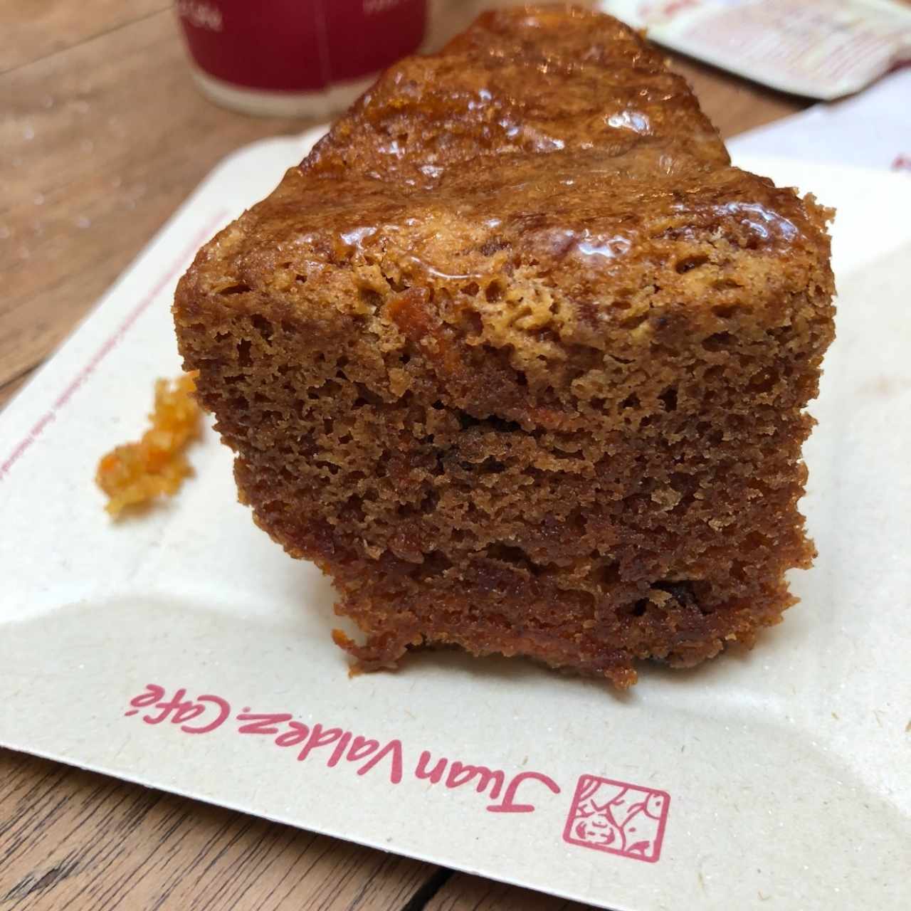 pastel de zanahoria