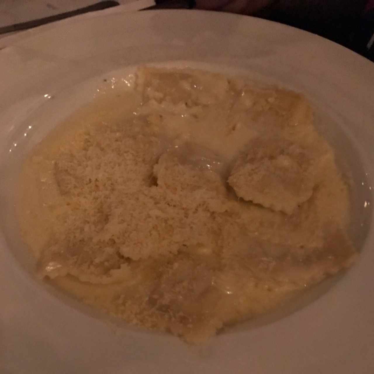 Raviolis de pollo