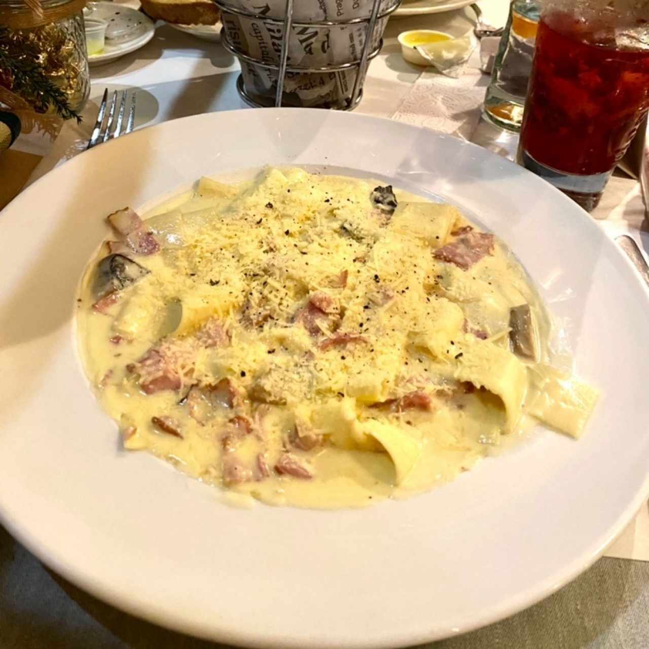 Pappardelle Boscaiola