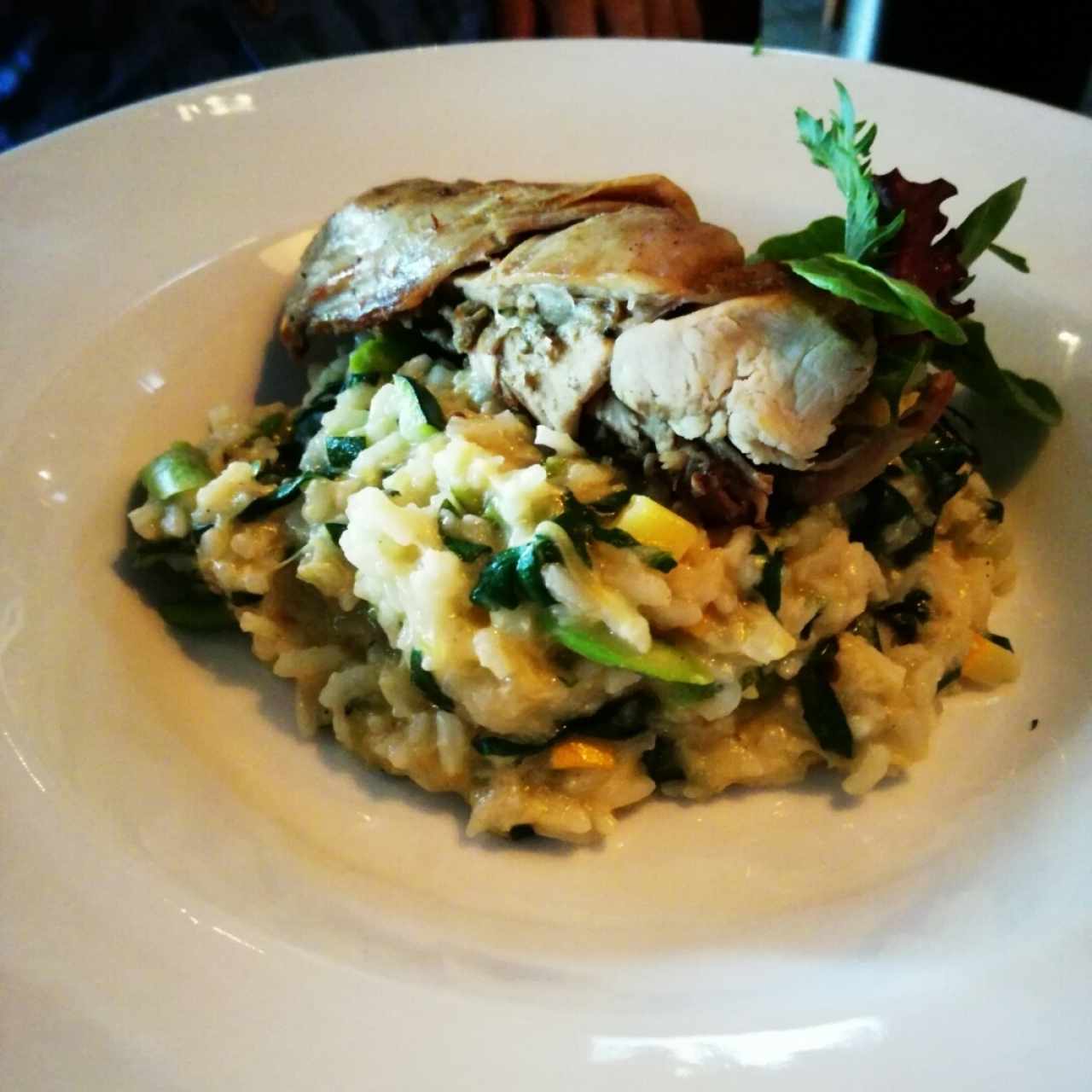 Risotto de conejo