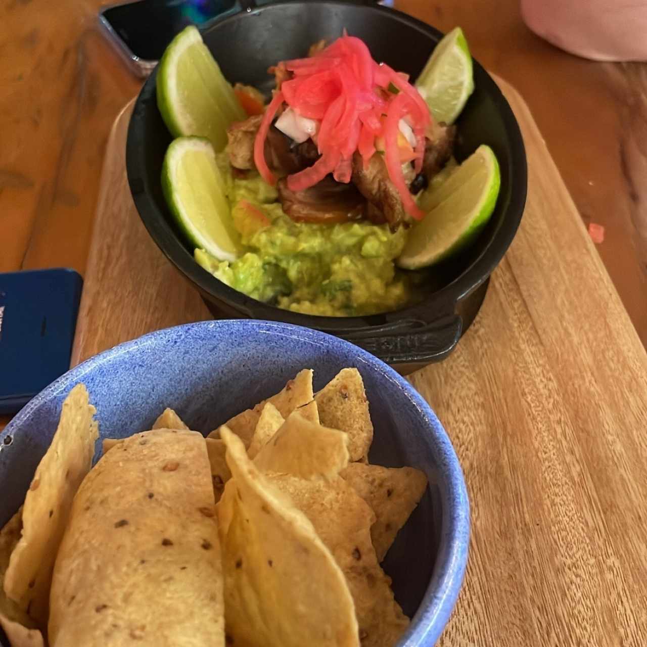 Guacamole con chips 