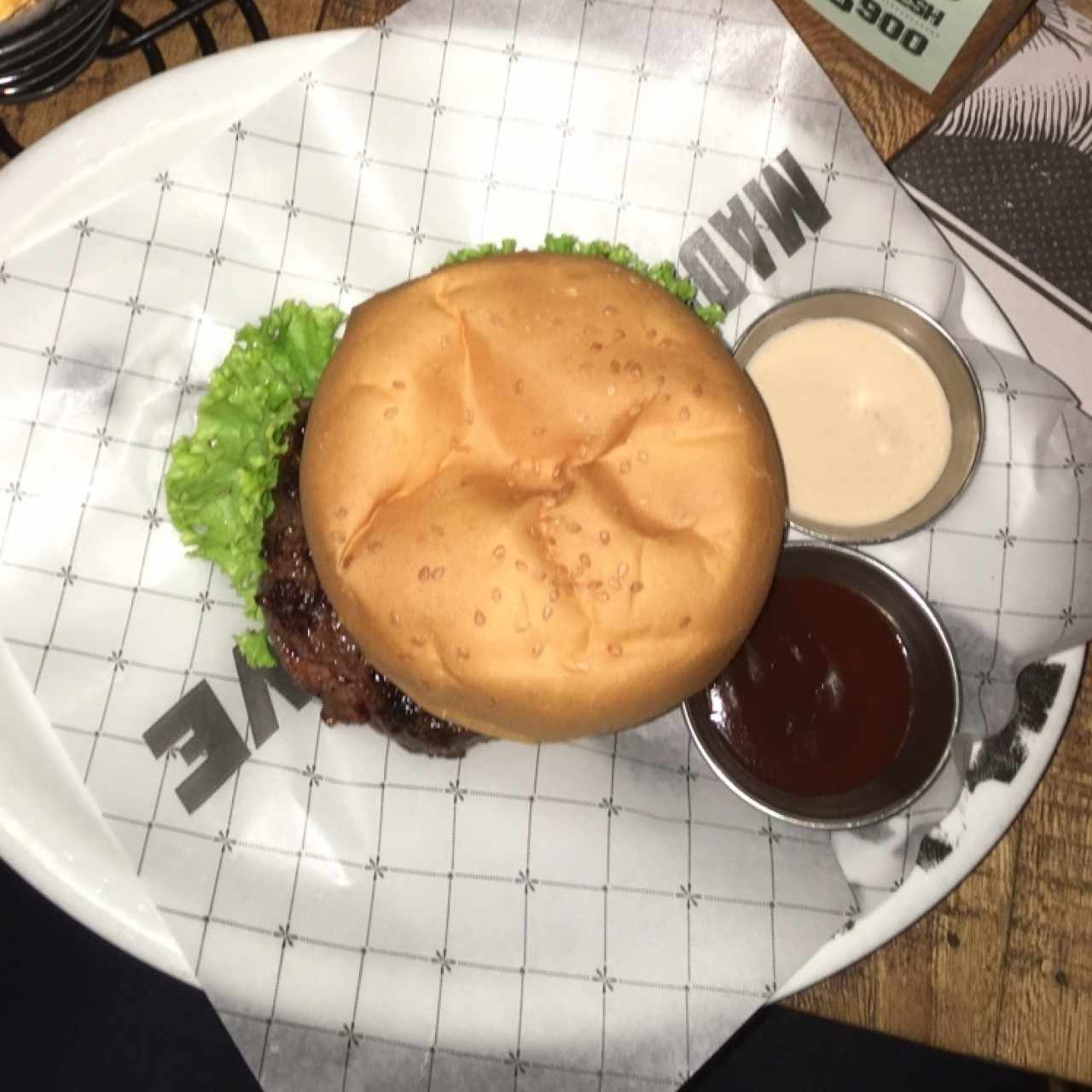 Hamburguesa clásica