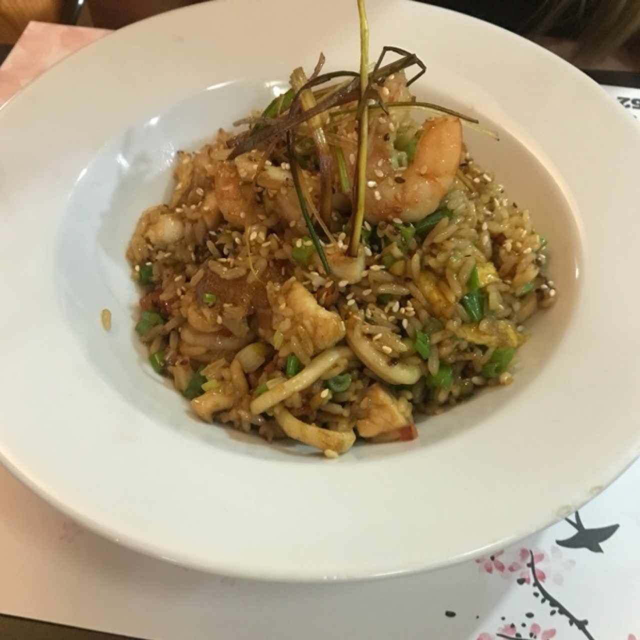 Chaufa de mariscos