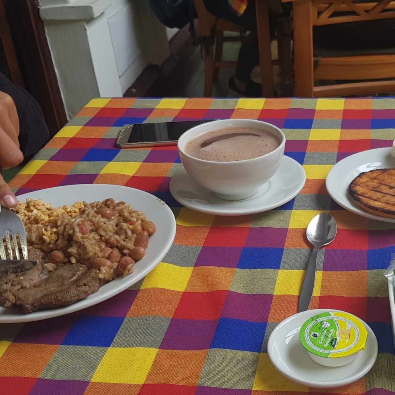 Desayuno arriero con solomito