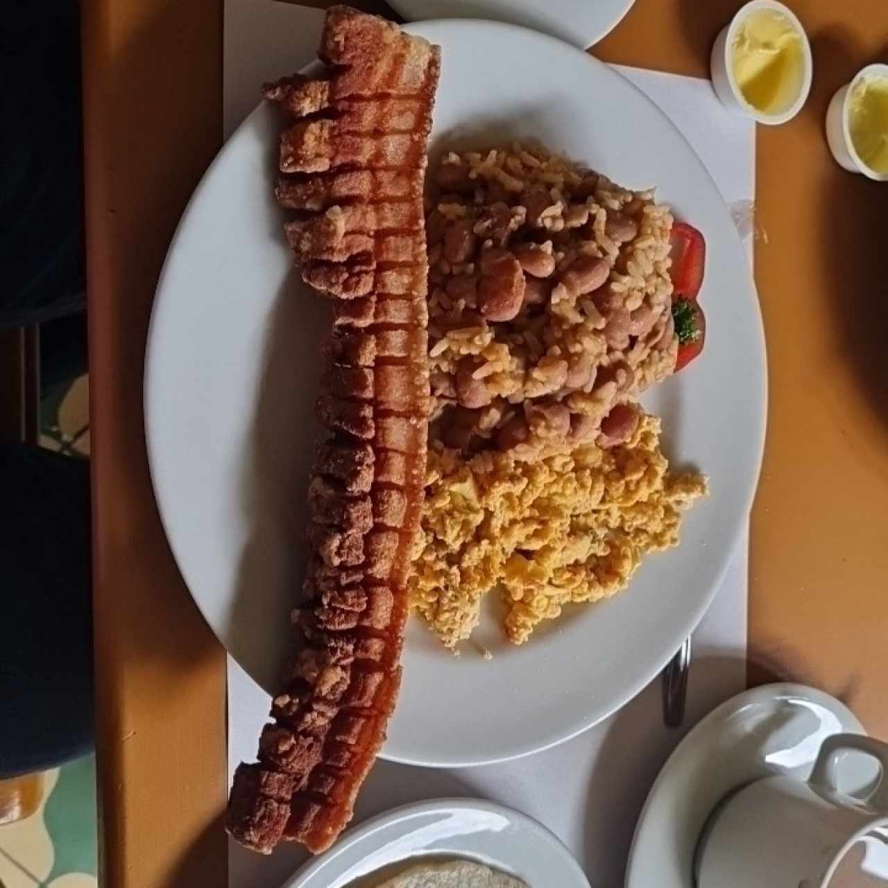 arriero con chicharron
