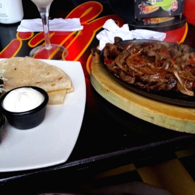 Fajitas de carne