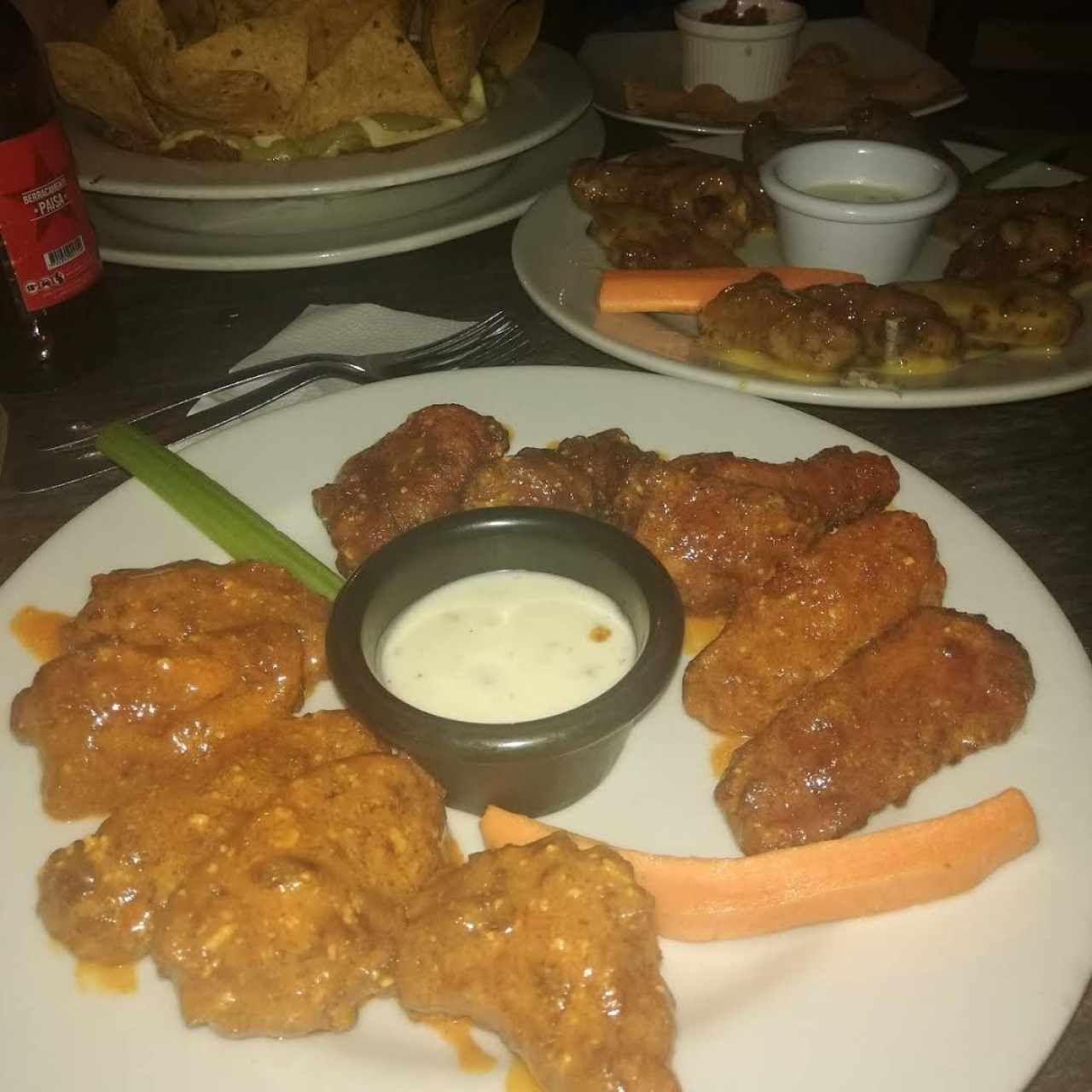 Baja calidad de alitas