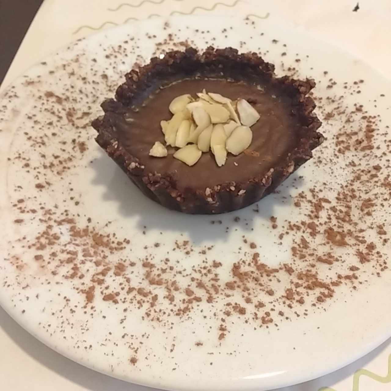 Tarta Raw de chocolate 