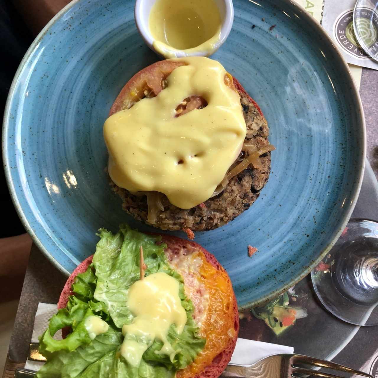 hamburguesa vegana 