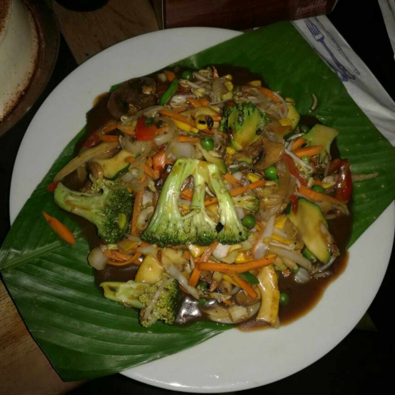 Vegetales al wok
