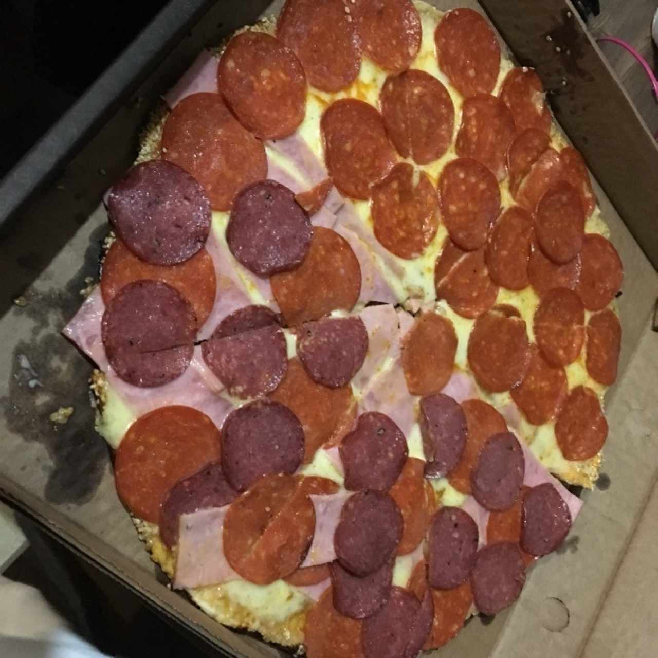peperoni y salami
