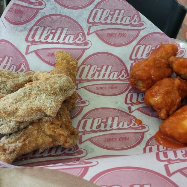 alitas de lemmon pepper y picante suave