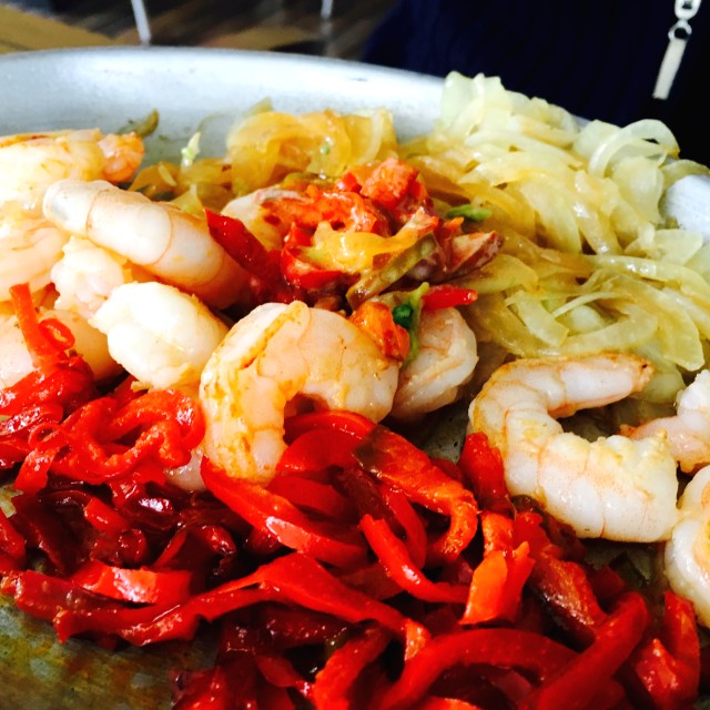 Fajitas De Camarón
