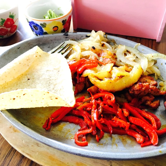 Fajitas Pollo Pastor