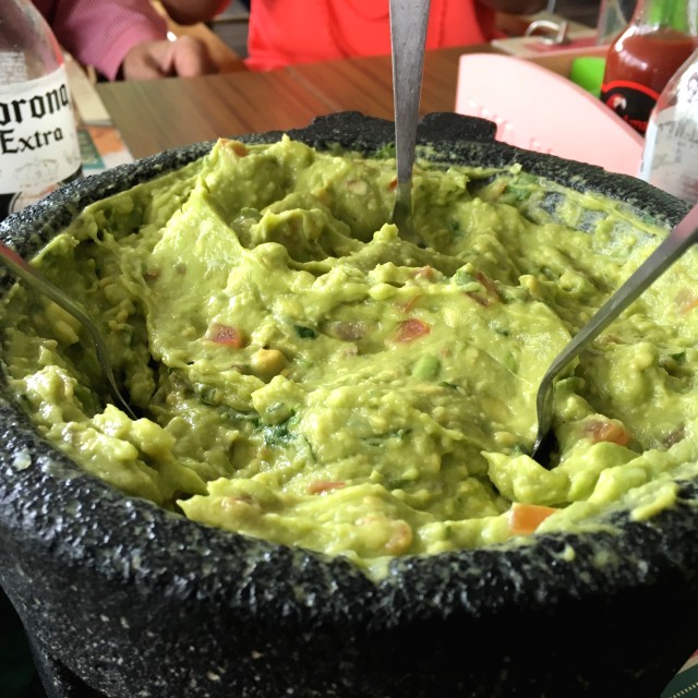 Guacamole en Molcajete