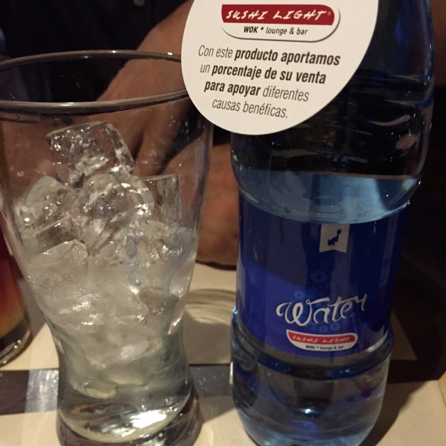 Botella de agua
