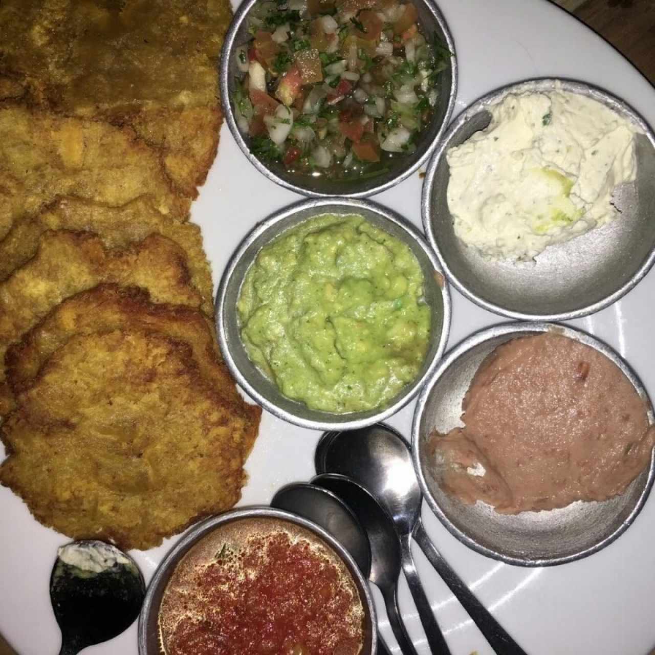 Patacones de la casa