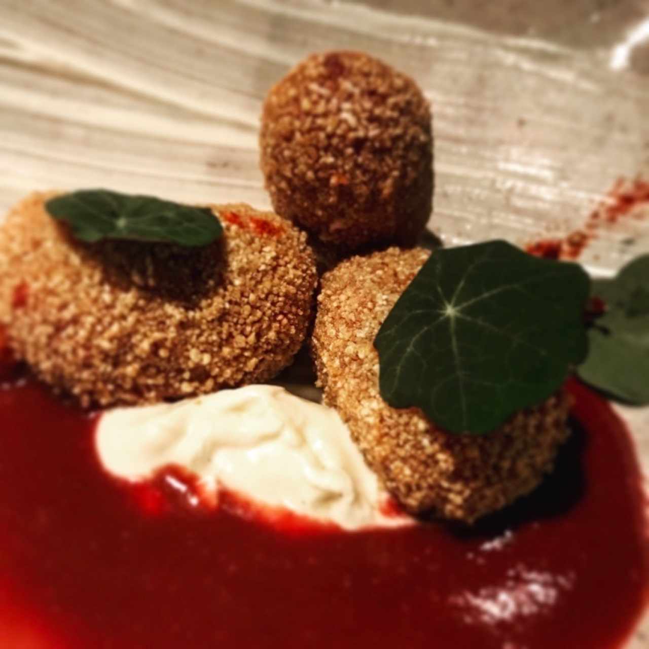 Carimañolas de foie gras y trufa negra