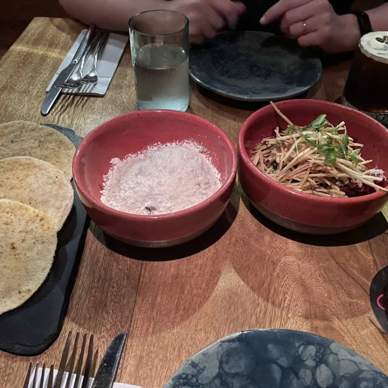 Ceviche, Maiz Desgranado y Carajillos